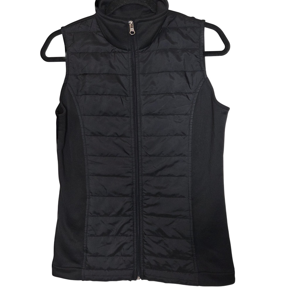 Black Puffer Style Vest Made‎ for Life Womens Size Small Gorpcore